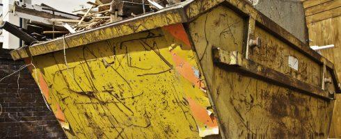 The dangers of overloading a skip